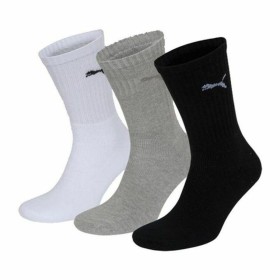 Chaussettes de Sport Puma SPORT (3 paires) Blanc Gris Noir Multicouleur de Puma, Chaussettes - Réf : S2005700, Prix : 10,48 €...