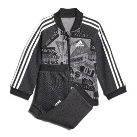 Survêtement pour Bébé Adidas I BBALL JOG FT Gris de Adidas, Vêtements de sport - Réf : S2006556, Prix : 0,00 €, Remise : %