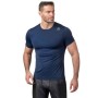 Camisola de Manga Curta Homem Reebok Wor Aactivchill Tech Azul de Reebok, Homem - Ref: S2006720, Preço: 24,18 €, Desconto: %