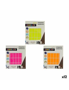 Printer Labels MULTI 3 63,5 x 38,1 mm White Rounded 100 Sheets | Tienda24 Tienda24.eu