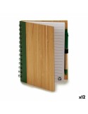 Cahier à Spirales avec Stylo 14 x 18 cm Bambou (12 Unités) | Tienda24 Tienda24.eu