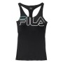 T-Shirt de Alças Mulher Fila 683036.A449 Preto | Tienda24 - Global Online Shop Tienda24.eu