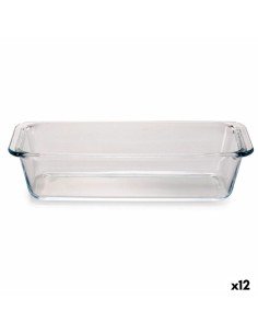 Molde para o Forno Pyrex Asimetria Retangular Preto Ø 26 cm (6 Unidades) | Tienda24 Tienda24.eu