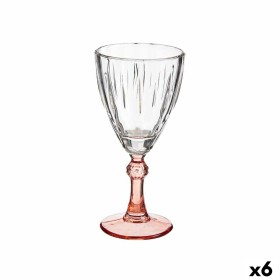 Wine glass Exotic Crystal Salmon 6 Units (275 ml)