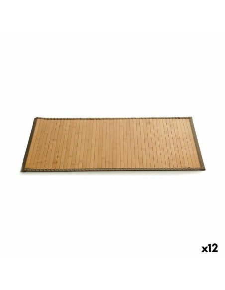 Alfombra Bambú 80 x 1 x 50 cm (12 Unidades) | Tienda24 Tienda24.eu