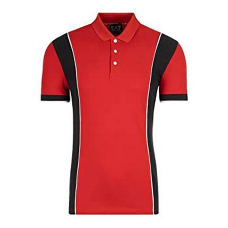 Polo de Manga Curta Homem Armani Jeans C1450 Vermelho de Armani Jeans, Polos - Ref: S2015624, Preço: 53,34 €, Desconto: %