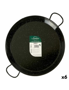 Paellera Quid Senia Negro Metal Acero | Tienda24 Tienda24.eu