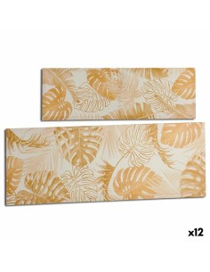 Lienzo Rayas Con relieve (110 x 60 x 2,5 cm) (2 Unidades) | Tienda24 Tienda24.eu