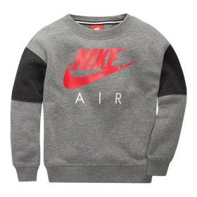 Sweat-shirt Enfant Nike 376S-GEH Gris de Nike, Garçon - Réf : S2016953, Prix : 36,09 €, Remise : %