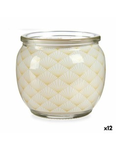 Candle Golden 9 x 10 x 9 cm (12 Units) | Tienda24 Tienda24.eu