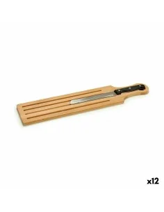 Bambus Brotschneidebrett Bambus 10,5 x 2,5 x 49,5 cm (12 Stück) von Kinvara, Brotbretter - Ref: S3623579, Preis: 57,18 €, Rab...