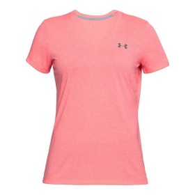 Camisola de Manga Curta Mulher Under Armour 1289650-819 Cor de Rosa (XS) de Under Armour, Mulher - Ref: S2017032, Preço: 31,5...