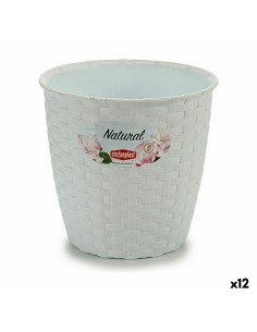 Planter Deroma White 35 x 79 x 35 cm 75 L | Tienda24 Tienda24.eu