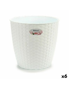 Set de pots de fleurs DKD Home Decor 25,5 x 25,5 x 44 cm Métal (2 Unités) | Tienda24 Tienda24.eu