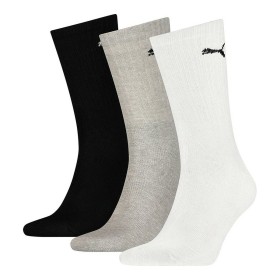 Meias de Desporto Puma Branco Algodão e poliéster (3 pcs) de Puma, Meias - Ref: S2017491, Preço: 10,48 €, Desconto: %