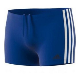 Calção de Banho Homem Adidas FIT BX 3S DZ7523 Azul de Adidas, Roupa de banho - Ref: S2017517, Preço: 0,00 €, Desconto: %