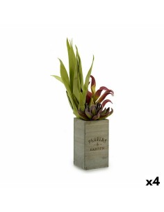 Planta Decorativa PVC Aço Cimento 10 x 10 x 9 cm 61 cm | Tienda24 Tienda24.eu