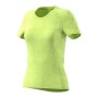 Maglia a Maniche Corte Donna Adidas FR SN 37C SS W CG1084 Giallo | Tienda24 - Global Online Shop Tienda24.eu