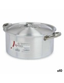 Cacerola Con Tapa Plateado Aluminio 5 L (10 Unidades) | Tienda24 Tienda24.eu