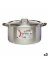 Casserole avec Couvercle Argenté Aluminium 15 L (3 Unités) | Tienda24 Tienda24.eu