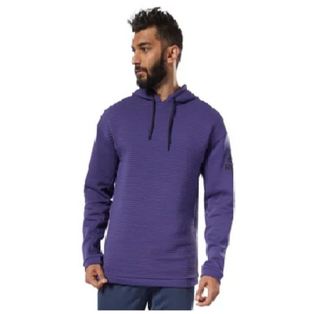 Polar com Capuz Homem FLEECE OTH HOOD Reebok DY7802 Roxo de Reebok, Homem - Ref: S2019422, Preço: 0,00 €, Desconto: %