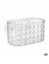 Rangement de douche 15,8 x 8,5 x 8 cm Transparent PVC polystyrène (12 Unités) | Tienda24 Tienda24.eu