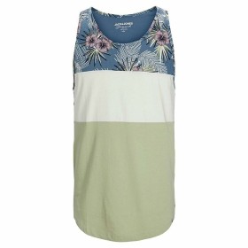 Maglia a Maniche Corte per Bambini JORVENICE BLOCK TANK TOP Jack & Jones 12210056 Azzurro di Jack & Jones, Bambino - Rif: S20...