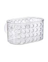 Rangement de douche 15,8 x 8,5 x 8 cm Transparent PVC polystyrène (12 Unités) | Tienda24 Tienda24.eu