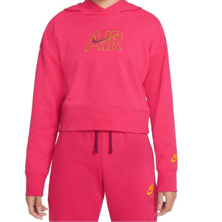 Hooded Sweatshirt for Girls CROP HOODIE Nike DM8372 666 Pink by Nike, Girls - Ref: S2021120, Price: 41,12 €, Discount: %