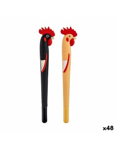 Pen Rooster (48 Units) by Pincello, Stick Ballpoint Pens - Ref: S3624002, Price: 48,42 €, Discount: %