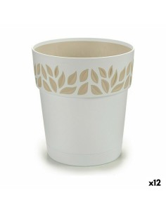 Vaso Autoirrigante Stefanplast Cloe Bianco Plastica 15 x 15 x 15 cm (12 Unità) da Stefanplast, Vasi tradizionali - Ref: S3624...