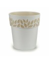 Self-watering flowerpot Stefanplast Cloe White Plastic 29 x 29 x 29 cm (6 Units) | Tienda24 Tienda24.eu