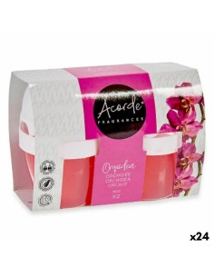 Set Deodorante per Ambienti Gel Orchidea (24 Unità) da Acorde, Spray profumati per la stanza - Ref: S3624063, Precio: €27.64,...