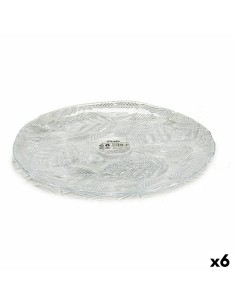 Piatto da pranzo Tirolo Trasparente Vetro 27,5 x 1,7 x 27,5 cm (6 Unità) da Vivalto, Piatti e teglie - Ref: S3624077, Precio:...