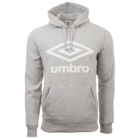 Felpa con Cappuccio Uomo Umbro Logo Grigio di Umbro, Uomo - Rif: S2021948, Prezzo: 0,00 €, Sconto: %