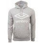 Herren Sweater mit Kapuze Umbro Logo Grau | Tienda24 - Global Online Shop Tienda24.eu