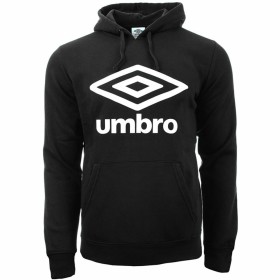 Felpa con Cappuccio Uomo Umbro LOGO OH Nero di Umbro, Uomo - Rif: S2021951, Prezzo: 29,14 €, Sconto: %