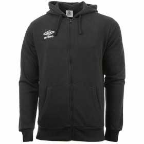 Sudadera con Capucha Hombre Umbro THROUGH SMALL LOGO Negro de Umbro, Hombre - Ref: S2021952, Precio: 33,24 €, Descuento: %