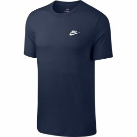 Camisola de Manga Curta Homem Nike AR4997-410 Marinha de Nike, Homem - Ref: S2022139, Preço: 23,69 €, Desconto: %