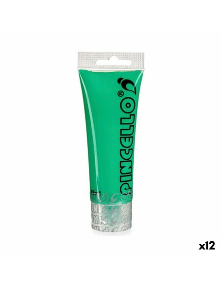 Acrylic paint 75 ml Light Green (12 Units) | Tienda24 Tienda24.eu