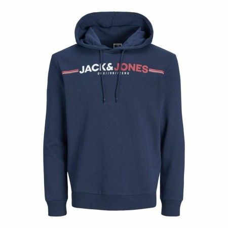 Men’s Hoodie Jack & Jones JCOFREDERICK Navy Blue by Jack & Jones, Men - Ref: S2022364, Price: 0,00 €, Discount: %