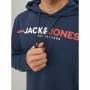 Felpa con Cappuccio Uomo Jack & Jones JCOFREDERICK Blu Marino di Jack & Jones, Uomo - Rif: S2022364, Prezzo: 24,01 €, Sconto: %