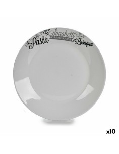 Plato de Postre Quid Basic Blanco Cerámica 19 cm (12 Unidades) | Tienda24 Tienda24.eu