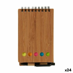 Cahier à Spirales avec Stylo Bambou Marron 1 x 14,