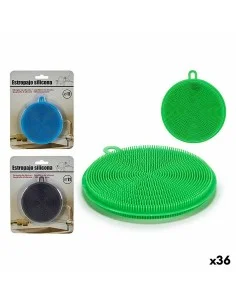 Spugna Silicone 12,5 x 1,2 x 11 cm (36 Unità) da BigBuy Home, Pagliette e spazzole per pulire - Ref: S3624358, Precio: 42,41 ...