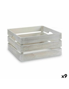 Scatola Decorativa Bianco Legno 31 x 20 x 40,5 cm (9 Unità) da Gift Decor, Scatole decorative - Ref: S3624370, Precio: €64.75...