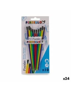 Pinceles Multicolor Set Esponja (12 Unidades) | Tienda24 Tienda24.eu