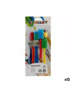 Pennelli Multicolore Set Spugna (12 Unità) da Pincello, Pennelli - Ref: S3624389, Precio: €32.20, Descuento: %