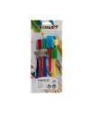 Paintbrushes Multicolour Set Sponge (12 Units) | Tienda24 Tienda24.eu