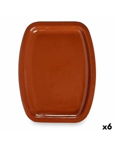 Ofenpfanne La Mediterránea rechteckig 34 x 24 x 6 cm | Tienda24 Tienda24.eu